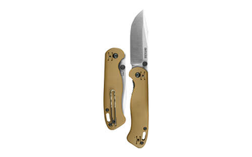 Knives KA BAR Knives Becker Mini Folder KBAR BK41 BECKER MINI FLDR 2.84" BRN